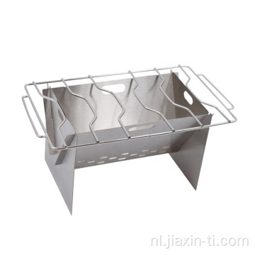 Titanium camping vouwpicknickkachel met grillplaat